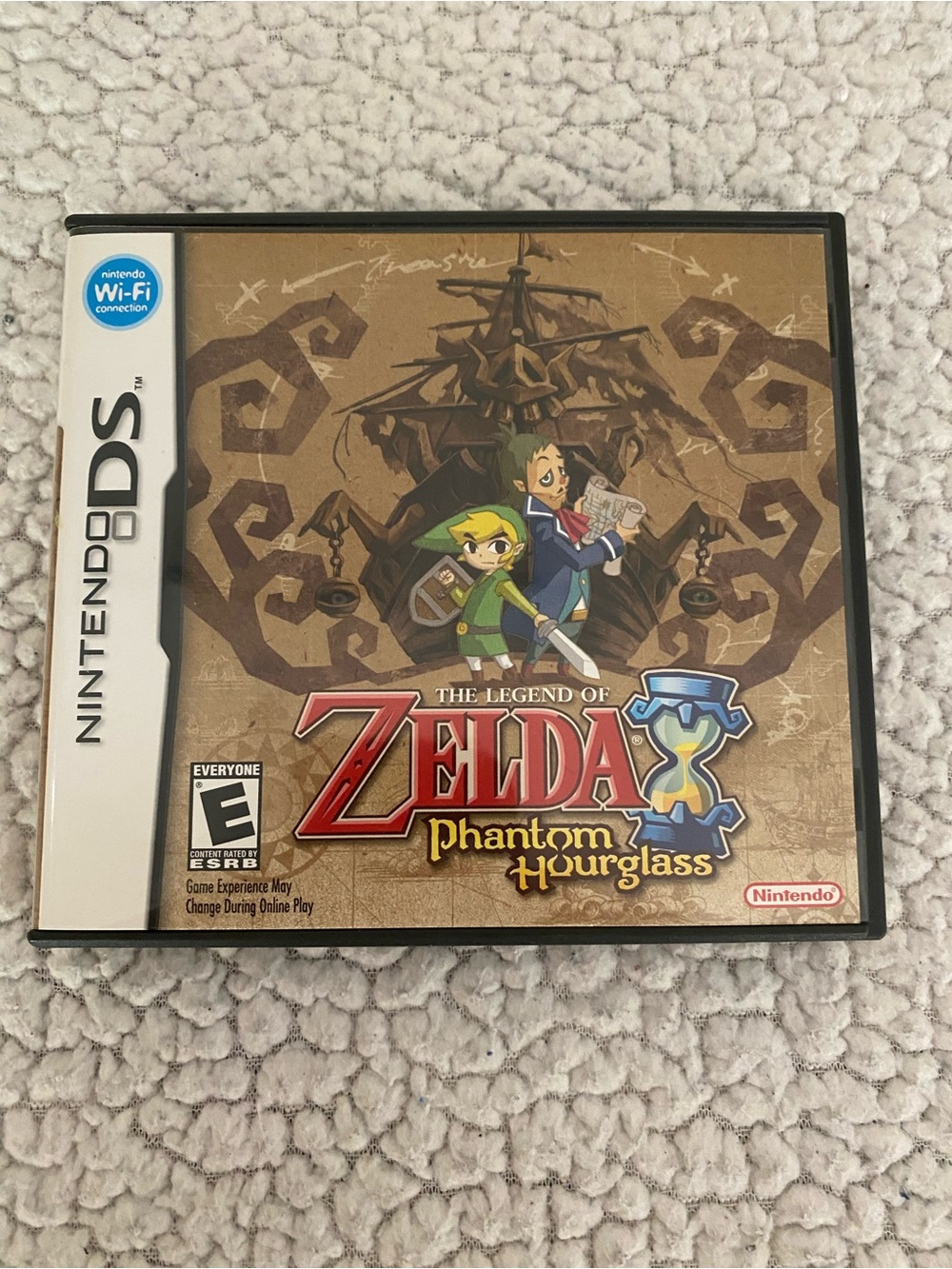 The Legend of Zelda: Phantom Hourglass (Nintendo DS)-Case & Manuals Only NO GAME